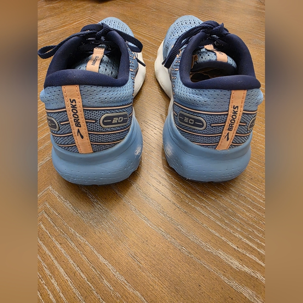 Brooks Glycerin 20 Blue Running Shoes Size 9.5 - Picture 5 of 8